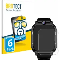 BROTECT Protection Clair, Film de protection pour smartwatch, Transparent