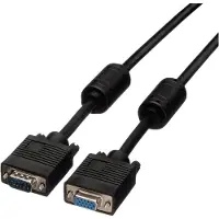 Roline HD15 M/HD15 F avec noyaux de ferrite 3,0m