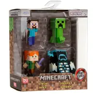 Minecraft - Pack de 4 figurines nano