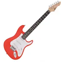 Gear4Music 3/4 LA Electric Guitar by Red
