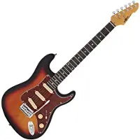 Gear4Music Guitare Électrique LA Select par Sunburst