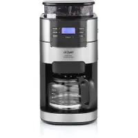 Arzum AR3092 Brewtime Fresh Grind Cafetière filtre avec moulin à café