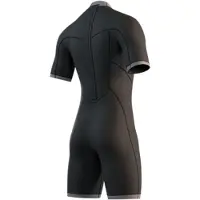 Mystic Shorty à Manches Courtes Avec Fermeture éclair Dans Le Dos Brand Flatlock 3/2mm