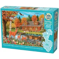 Cobble Hill Puzzle Étang de la Maison (famille) - 200 à 499 pièces
