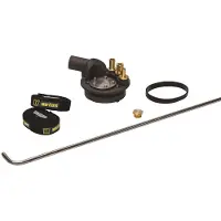 VETUS Kit de fixation du réservoir de carburant Ftl3808b Gris 38 mm Gris 38 mm