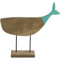 Marine Business Cocoa Figura Whale Tray Marron