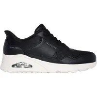 SKECHERS Baskets basses SLIP-INS: - UNO SIMPLIFIED femmes - Noir - 37 1/2