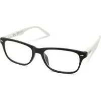 Zippo Lunettes de lecture, monture en polycarbonate noir/blanc B3 - dioptries +2,0 - 31Z-B3-WHI200