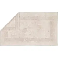 Cawö Tapis de Bain Cawö Uni Réversible Travertin-60 x 100 cm