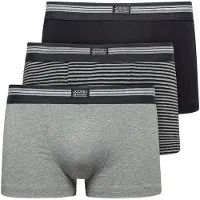 Jockey Boxer avec logo en pack de 3
