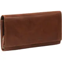 The Chesterfield Brand Cuir porte-monnaie Hampton Billfold Wide Cognac brun