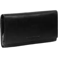 The Chesterfield Brand Cuir porte-monnaie Hampton Billfold Wide Black noir