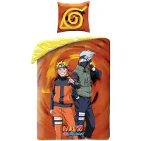 Sonstiges Parure de lit - NARUTO - Naruto et Kakashi - Microfibre - 1 housse de couette 140 x 200 cm + 1 taie d'oreiller 63 x 63 cm