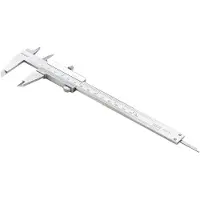 Dasqua 1120-3115 Pied à coulisse monobloc 150 mm acier inoxydable (15 cm)