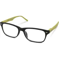 Zippo Lunettes de lecture noires et vertes +1.00 (+1)