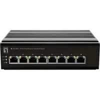 LevelOne IFS-0801 LevelOne Switch 8 Port FE IFS-0801 Rail DIN, -30°C à 65°C