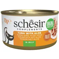 Schesir thon avec aloés (gélée) pâtée pour chat (boîte)