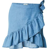 ONLY Jupe 'ONLBEA SOFIA' bleu denim