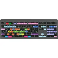 Logickeyboard LKB-FLS-A2M-UK Clavier USB QWERTY UK Anglais Noir (LKB-FLS-A2M-UK)