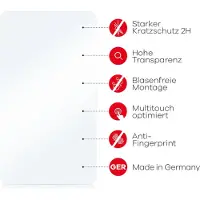 Upscreen Schutzfolie für Fluke ScopeMeter 120B Displayschutz Displayschutzfolie Folie Klar Transparent