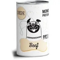 Paka Zwierzaka Pepe Beef 99% Aliments humides au bœuf pour chiens 6x400 g