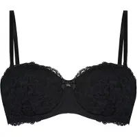 Hunkemoller Soutien-gorge 'Marine' noir