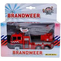 Kids Globe 510125 - Camion à échelle des pompiers 1:21