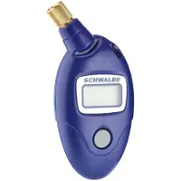 Schwalbe Airmax Pro Pressure Gauge Bleu