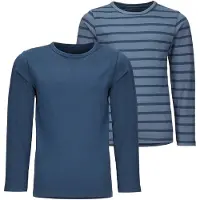 Minymo T-Shirt marine / bleu-gris