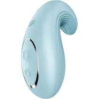 Satisfyer - Vibromasseur clitoridien rechargeable - bleu