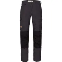 Fjällräven - Pantalon de randonnée robuste - Vidda Pro Trousers M Dark Grey Black - Taille XS - Gris