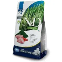 PADU N&amp;D Spirulina Puppy Medium&amp;Maxi Lamb &amp; Wolfberry - 2 kg - pour chiots de moyennes et grandes races avec agneau, spiruline &amp; baies de Goji