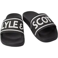Lyle & Scott Claquettes Noir