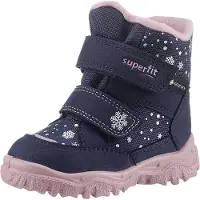 Superfit Bottes de neige 'Husky 1' marine / rose / blanc