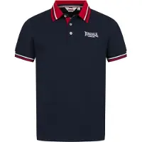 Lonsdale T-Shirt bleu marine / rouge / blanc