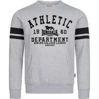 Lonsdale Sweat-shirt ' GLESPIN ' gris / noir