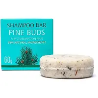 Phoenix Barre de Shampoing Naturel Bourgeons de Pin - 60g Lot de 3 Pièces