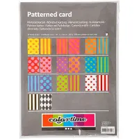 Creotime patron carton 21 x 29,7 cm 20 pièces multicolore