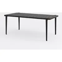 TIPTOE Midi Outdoor Table d'Extérieur Graphite Black | 8 seater