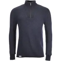 Woolpower Sous vêtement Woolpower Zip Turtleneck 400 Dark Navy-L