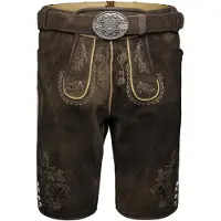 Krüger Collection Pantalon folklorique 'Theodor' marron