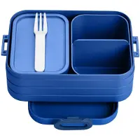 Mepal Bento Lunchbox midi - Boîte à lunch - 4 sandwichs - Bleu vif