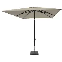 Madison Parasol Moraira 230x230 cm écru