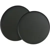 Basics Ensemble De Plateaux Ronds Acier 30/35 Cm 2 Unités