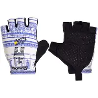 Santini Tdf Arrivée Arc De Triomphe 2025 Short Gloves Violet S