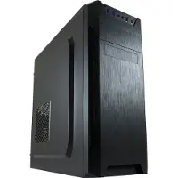 LC-Power LC Power Classic 7040B - MDT - ATX - pas d'alimentation - noir, aluminium brossé / noir - USB/audio