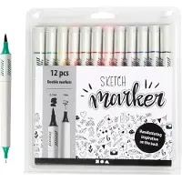 Creativ Company Sketch Marker Lot de 12