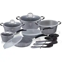 Berlinger Haus ensemble de pots en granit Stone Touch 31731