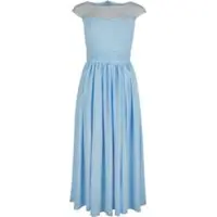 H&R London Robe longue de - Pippa Sky Blue Bridesmaid Dress - XS - XXL - pour Femme - bleu - Taille S