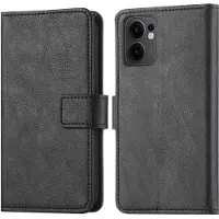 IMoshion Étui de télephone portefeuille de luxe pour Oppo Reno 13 - Noir